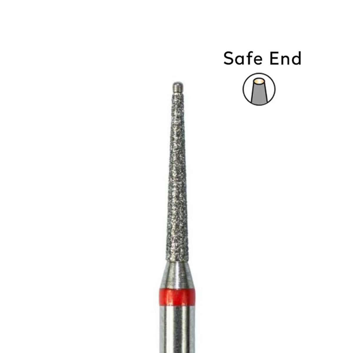 851/010 – Round Safe End Taper 5/PK