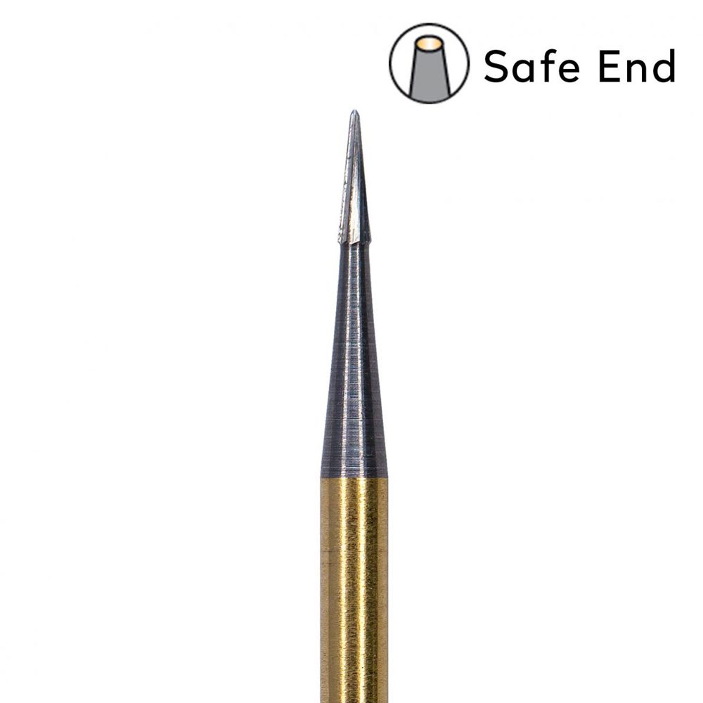 CT3 – 12 Flutes Safe End Esthetic T&F 5/PK
