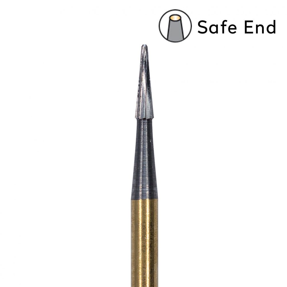 CT4 – 12 Flutes Safe End Esthetic T&F 5/PK