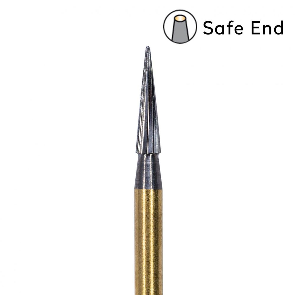 CT6 – 12 Flutes Safe End Esthetic T&F 5/PK